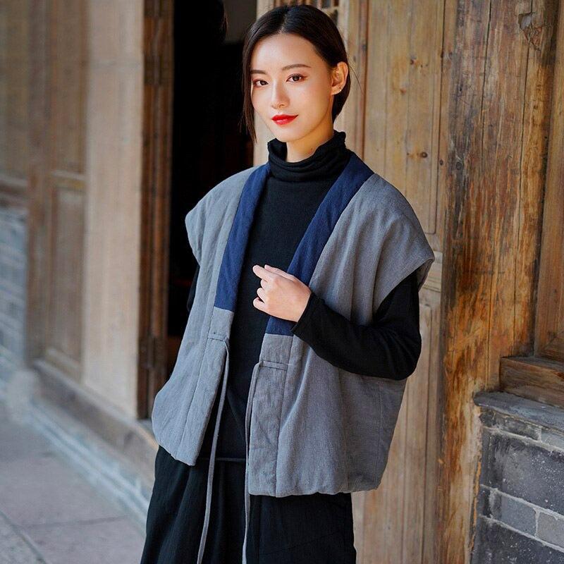 Manteau Matelassé Kimono