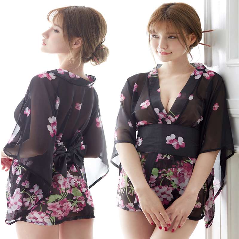 Short Black Kimono for Women - Guaranteed Elegance