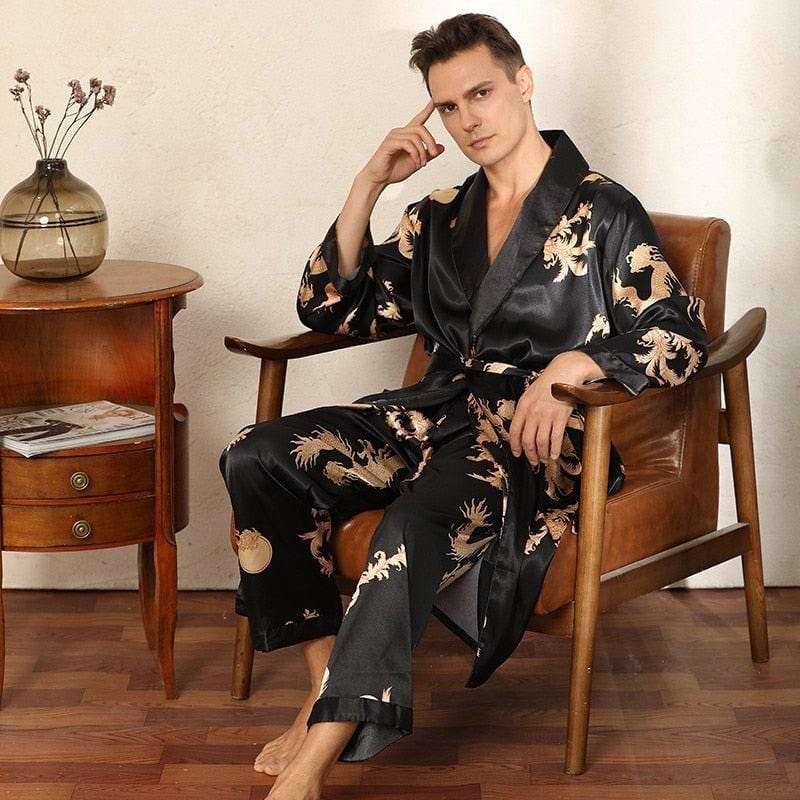 Kimono Pyjama Long pour Homme