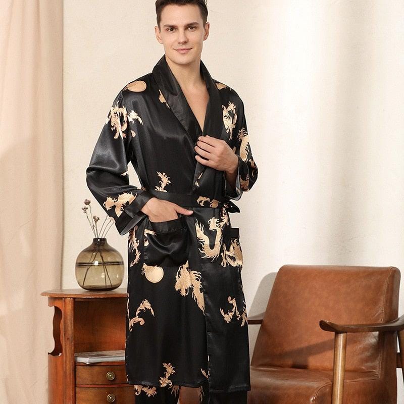 Kimono Pyjama Long pour Homme