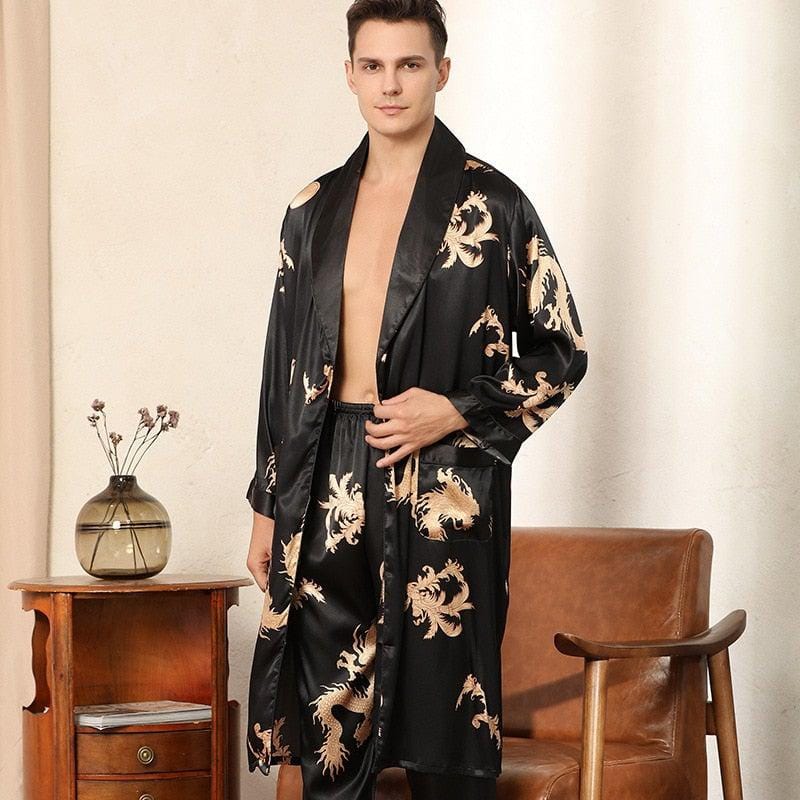 Kimono Pyjama Long pour Homme