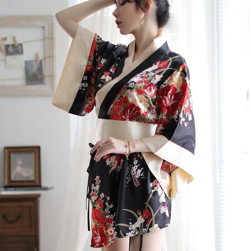 Luxury Kimono Pajamas Set