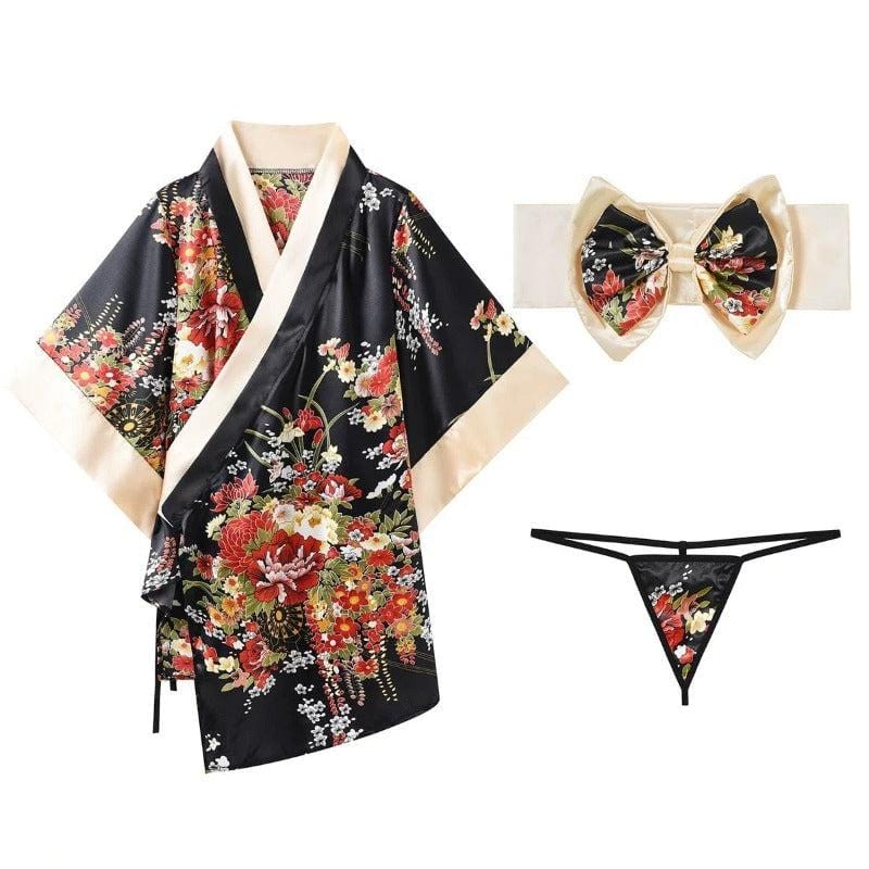 Luxury Kimono Pajamas Set