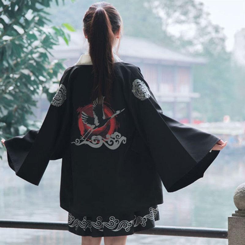 Kimono Dress with Samurai Inspiration