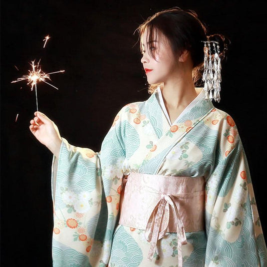 Kimono Robe de Mariée Traditionnelle Japonaise