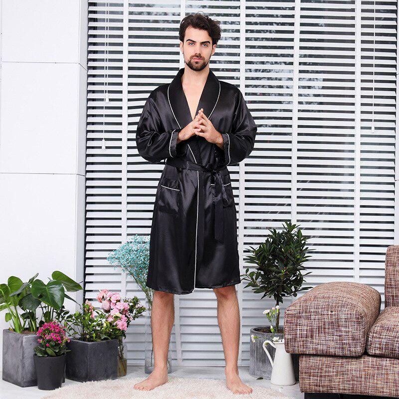 Luxury Satin Kimono for Men