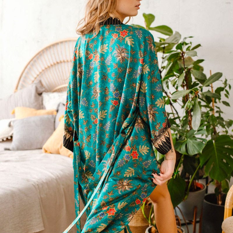 Kimono de Luxe en Soie pour Femme