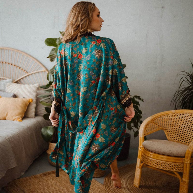 Kimono de Luxe en Soie pour Femme