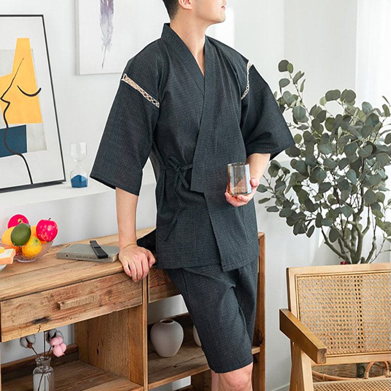 Yukata Style Kimono for Men