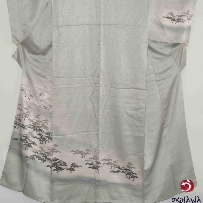 Kimono Traditionnel Japonais Homme en Soie Pure