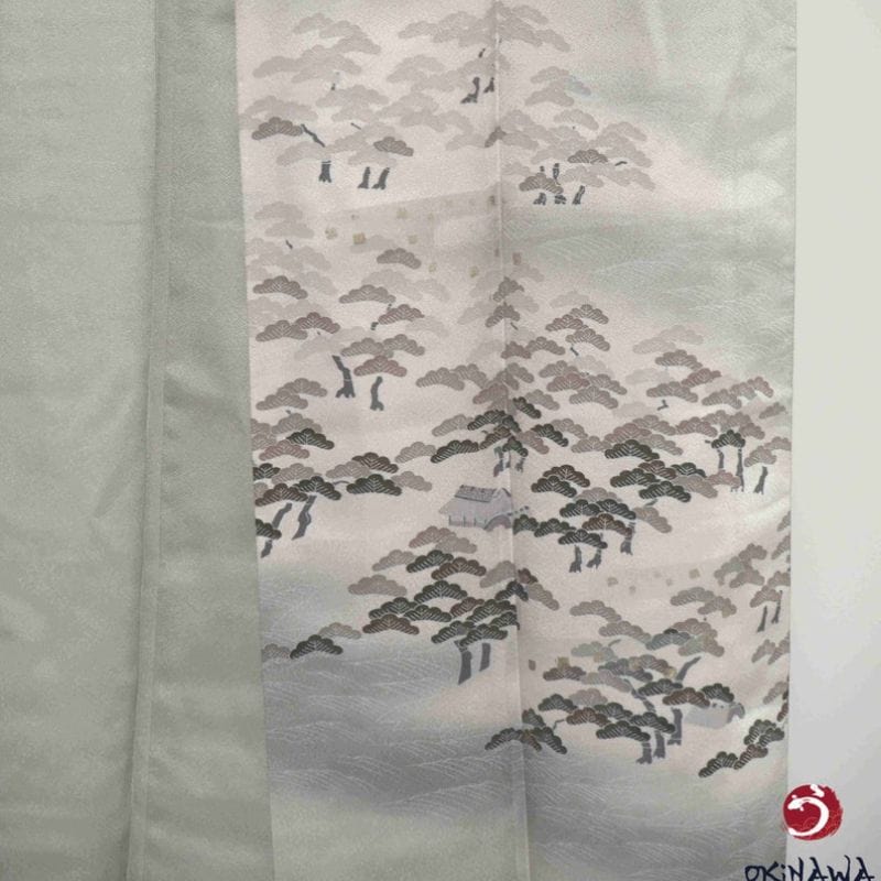 Kimono Traditionnel Japonais Homme en Soie Pure