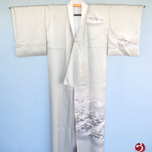 Kimono Traditionnel Japonais Homme en Soie Pure