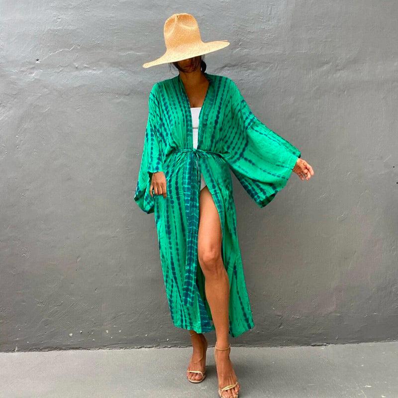 Kimono Green pour Elle