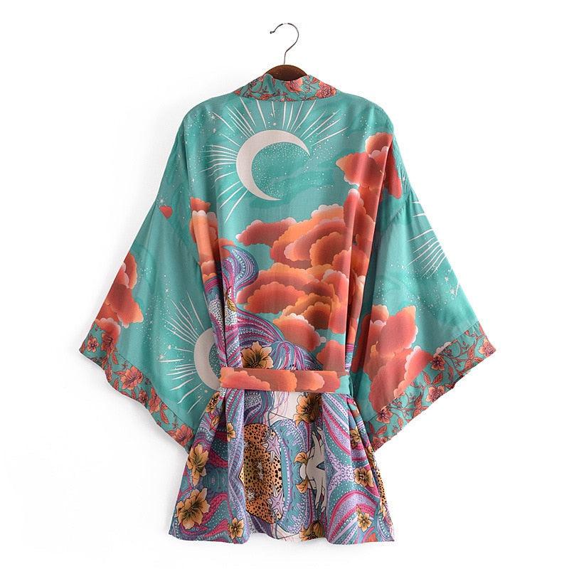 Kimono Jacket Bohemian Spirit - Boho Chic Collection