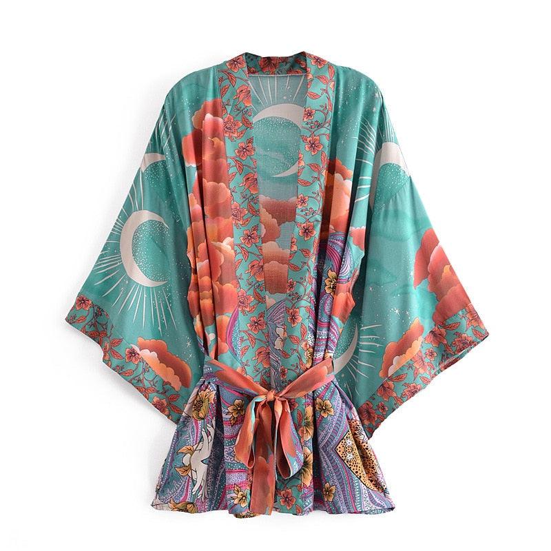 Kimono Jacket Bohemian Spirit - Boho Chic Collection