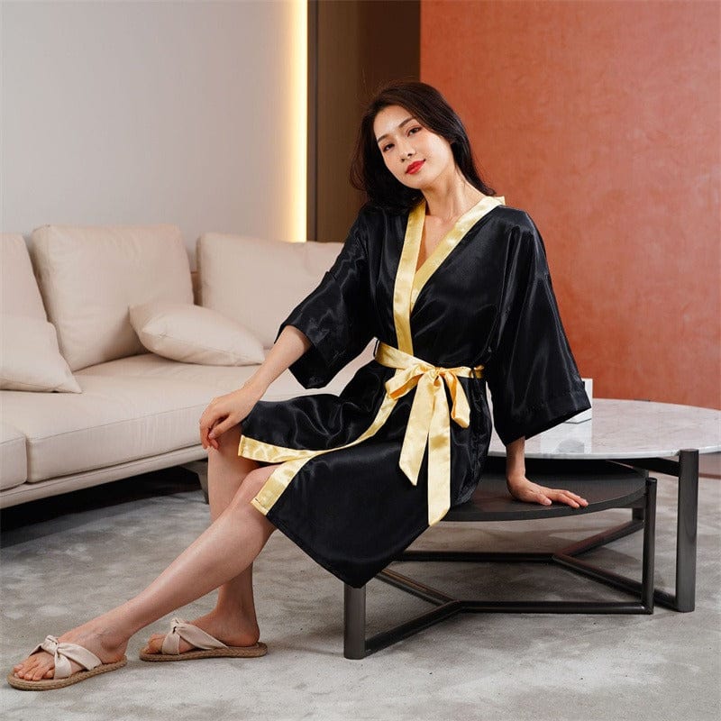 Black Night Kimono - Exquisite Collection