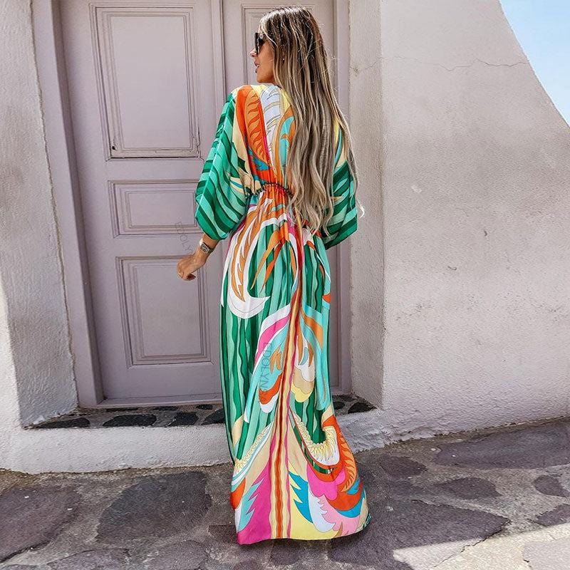 Luxury Plus Size Beach Kimono