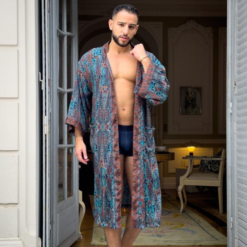 Kimono en Pagne pour Homme