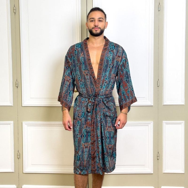 Kimono en Pagne pour Homme