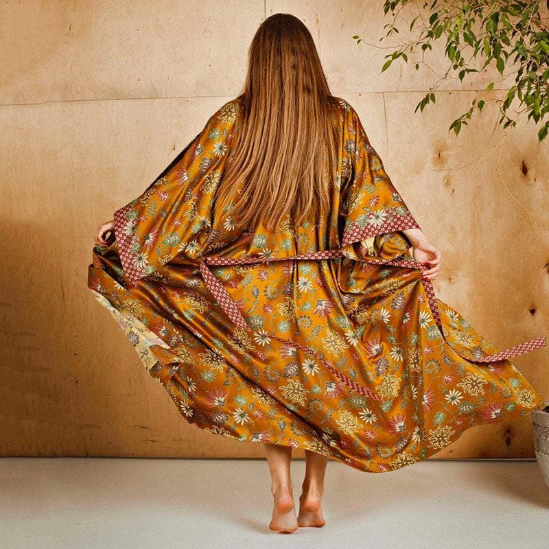 Haute Couture Silk Kimono for Women