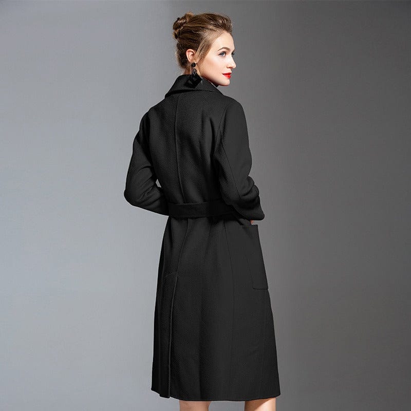 Women's Cashmere Wool CoatLuxury