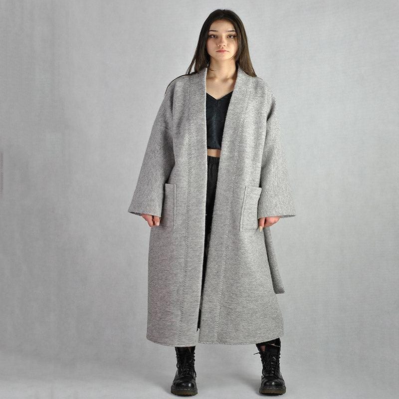 Manteau Kimono en Laine tendance