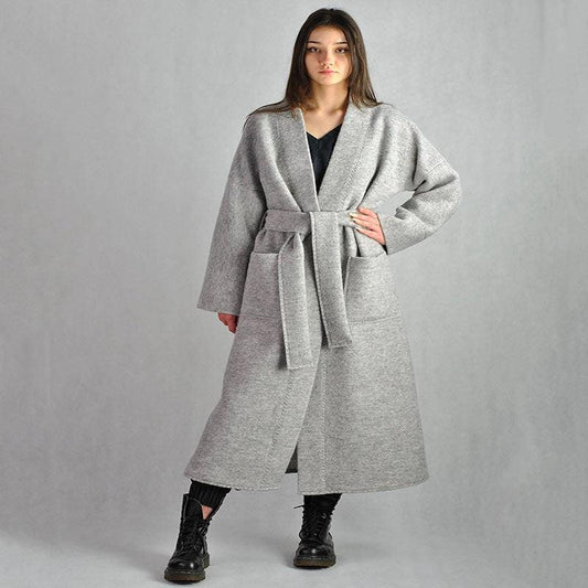 Manteau Kimono en Laine tendance