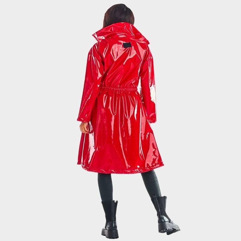 Long Red Coat for Women