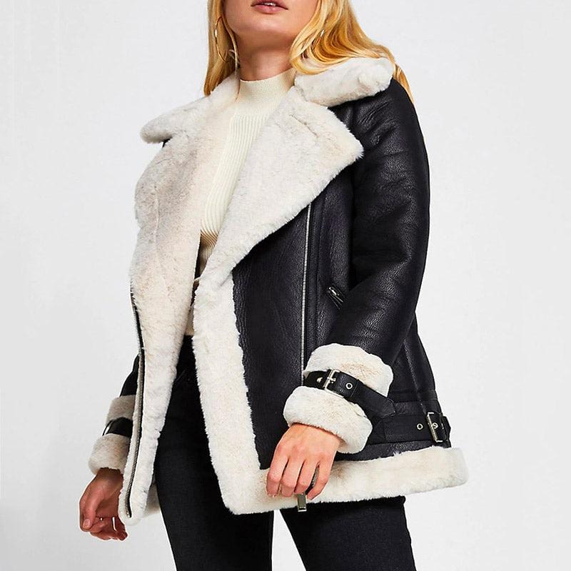 Manteau Peau de Mouton pour Femme