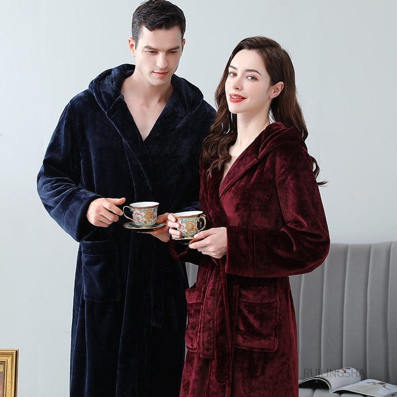 Red Bathrobe for Women