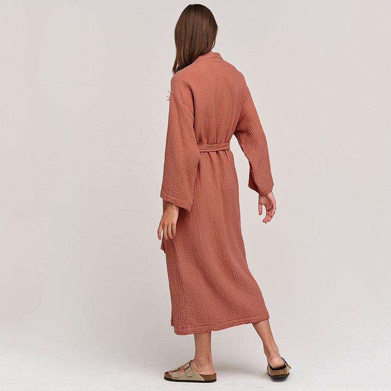 Women's Premium Cotton Bathrobe