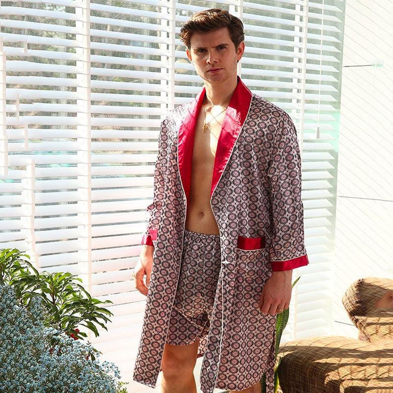 Summer Men's Bathrobe