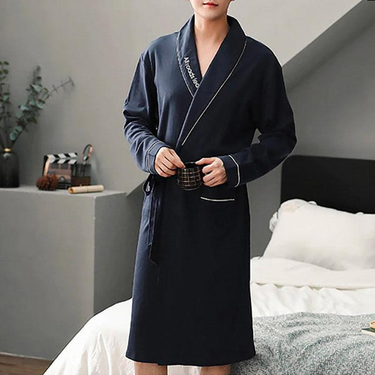 Peignoir Kimono en Coton pour Homme