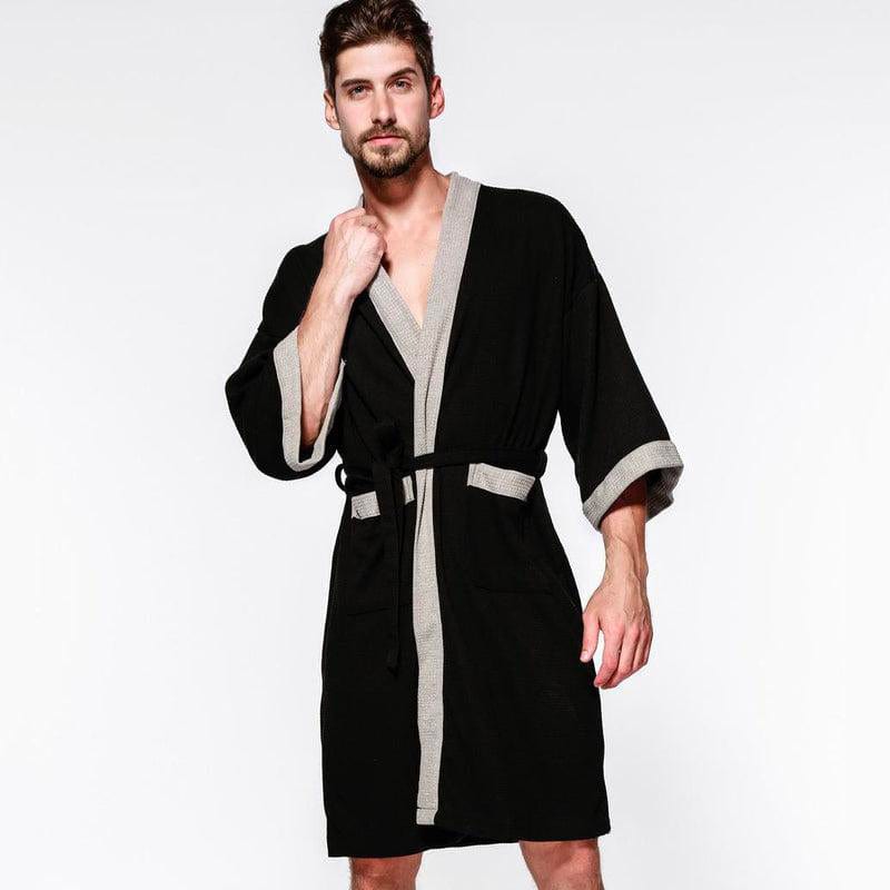 Peignoir Kimono Homme en Coton Léger