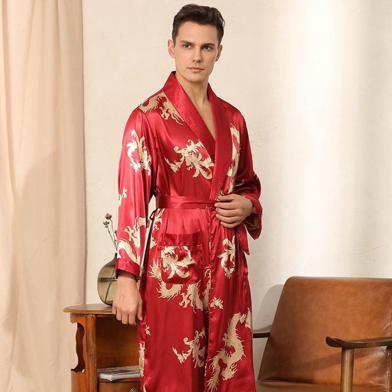 Kimono Rouge Luxe