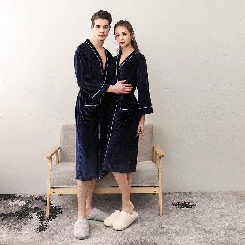 Blue Bathrobe for Women