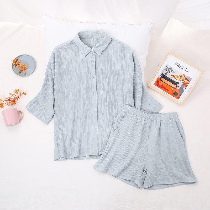 White Women's Pajamas in Premium Quality Cotton