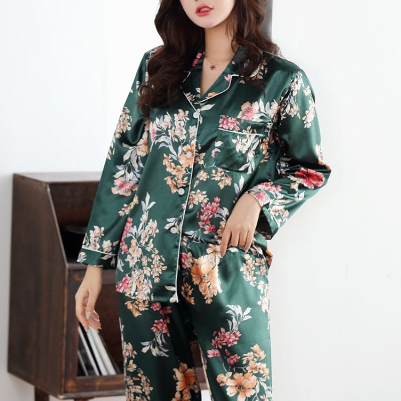 Women's Emerald Green Pajamas