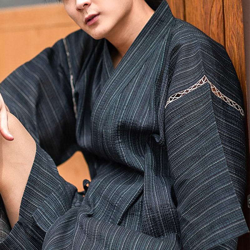 Pyjama Kimono Court pour Homme