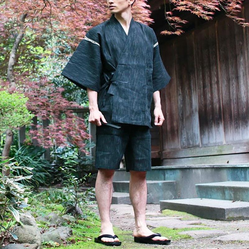 Pyjama Jinbei Homme - Style Élégant