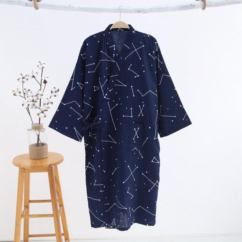 Kimono de Nuit Constellation Lunaire