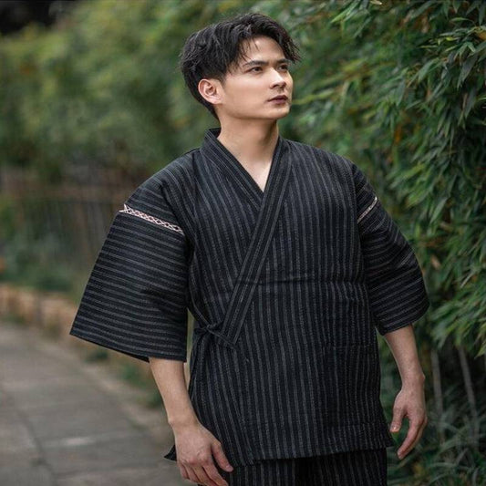 Pyjama Kimono Court pour Homme