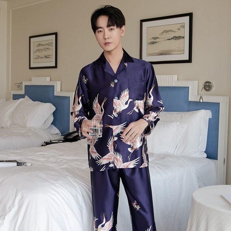 Pyjama Kimono Japonais pour Homme