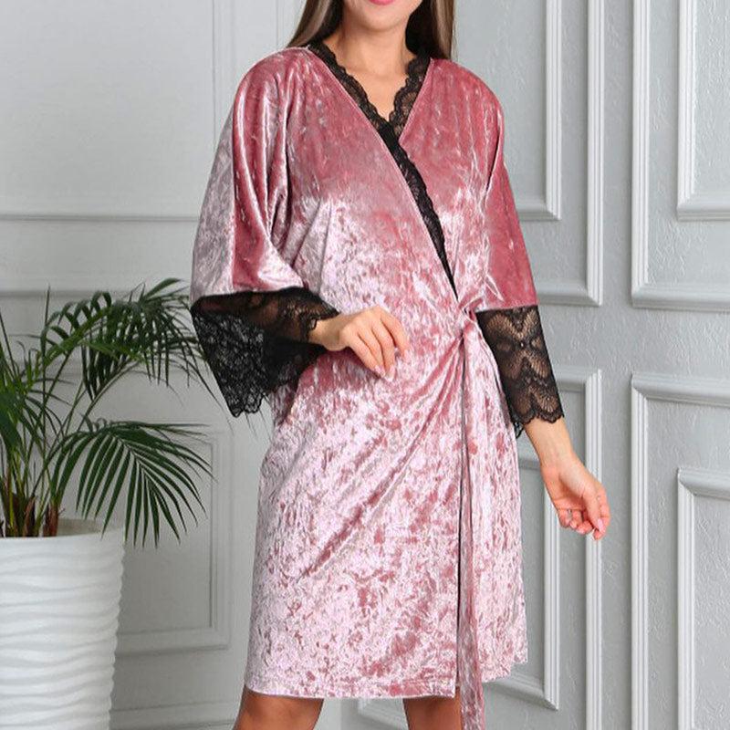 Winter Velvet Pajamas for Women