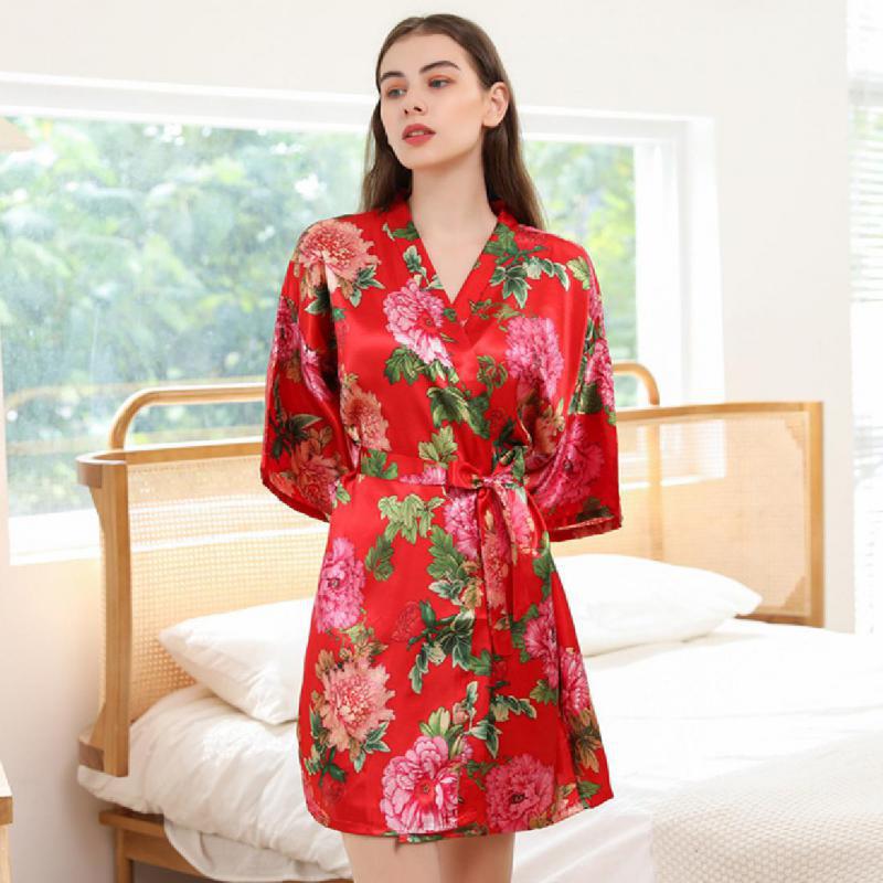 Kimono Femme Rouge - Collection Luxe