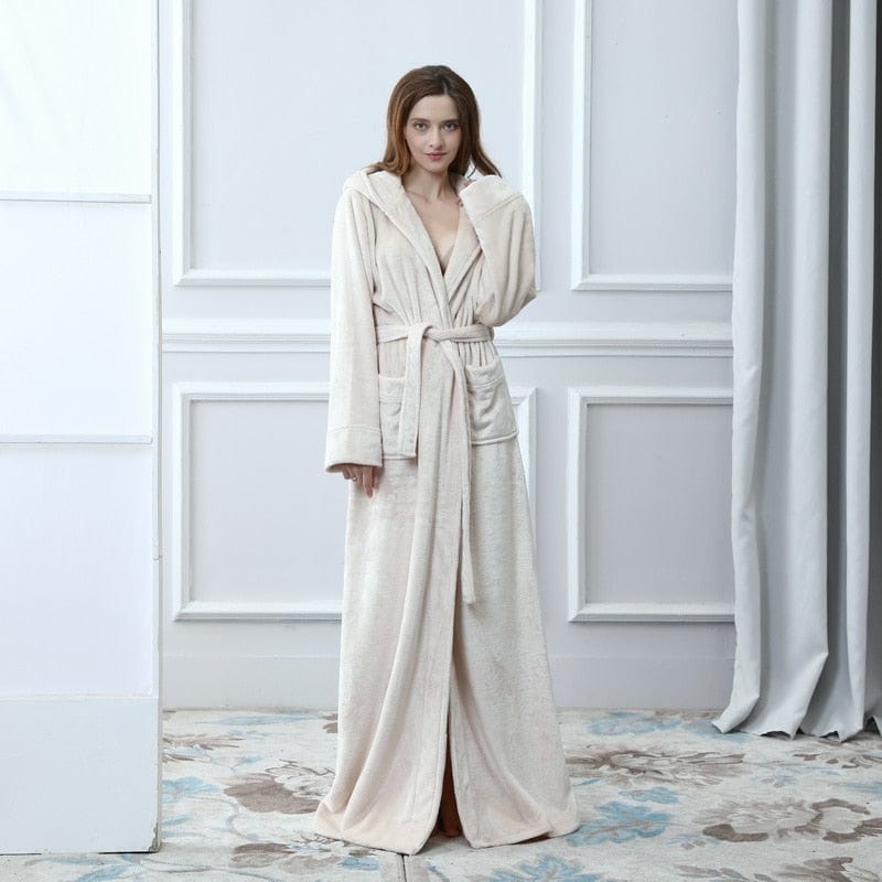 Robe de Chambre Femme en Velours de Luxe