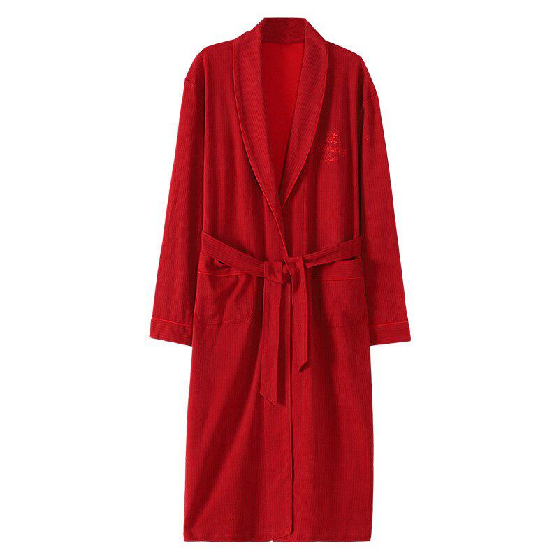 Red Dressing Gown for Men