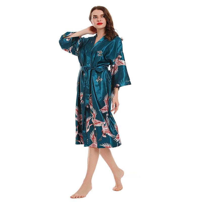 Plus Size Women's Kimono - Dressing Gown Collection