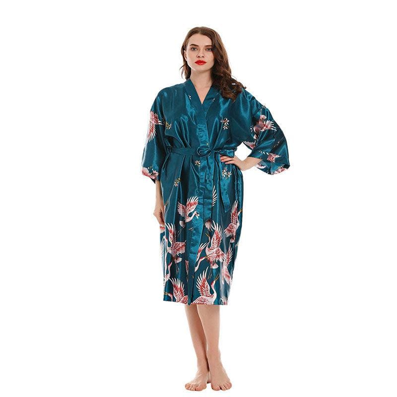 Plus Size Women's Kimono - Dressing Gown Collection