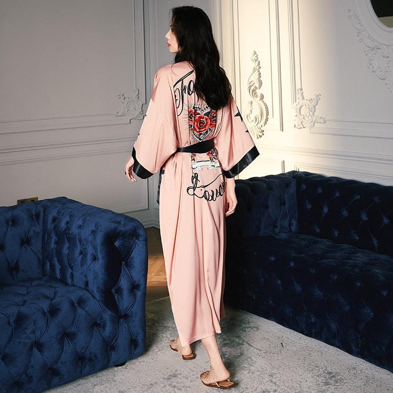 Kimono Long Femme - Collection Ryoto Miyako